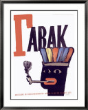 Tabak Exhibit Framed Giclee Print by Michael Keller