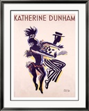 Katherine Dunham Lámina giclée enmarcada por Paul Colin