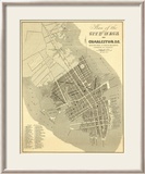 Charleston, South Carolina, c.1844 Framed Giclee Print by William Keenan