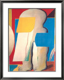 Maskierte Figur II Art par Horst Antes