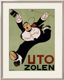 Uto Zolen Framed Giclee Print by Charles Verschuuren