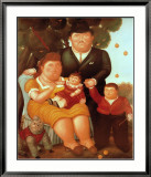 La Famiglia Plakater av Fernando Botero
