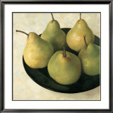 Classic Bartlett Pears Posters par Fabrice De Villeneuve
