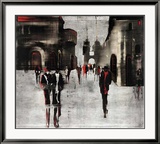 City Scene II Posters by Elena Radzetska
