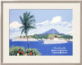 Fumess Cruise Ships Framed Giclee Print by Adolph Treidler