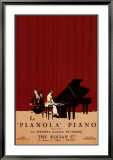 Le Pianola Poster von Susan W. Berman