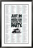 Excuse to Party - Poster