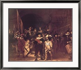 The Nightwatch, c.1642 Affiches par Rembrandt van Rijn 