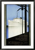 Rotterdam Lloyd Gerahmter Giclée-Druck von Johann Von Stein