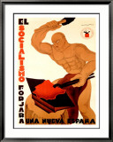 Socialismo Lámina giclée enmarcada por Augusto Sezanne Socialismo Lámina giclée enmarcada por Augusto Sezanne