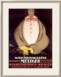 Waschemagazine Metzger Framed Giclee Print by Charles Loupot