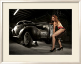 Nose Job Framed Giclee Print by David Perry