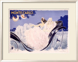 Monte Carlo Framed Giclee Print by Louis Icart