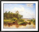 The Boatman Prints by L. Japy