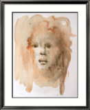 Visage II Lámina enmarcada de edición limitada por Leonor Fini