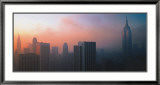 Misty Dawn Print van Richard Berenholtz Misty Dawn Print van Richard Berenholtz