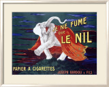 Je Ne Fume Le Nil, Papier a Cigarettes Framed Giclee Print by Leonetto Cappiello