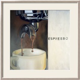 Espresso Kunstdrucke von Frank Damm