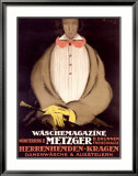 Waschemagazine Metzger Framed Giclee Print by Charles Gesmar