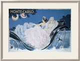 Monte-Carlo Gerahmter Giclée-Druck von Louis Icart