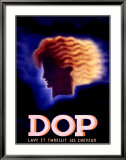 Dop Estampe encadrée par Charles Loupot