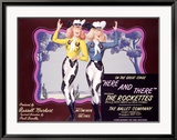 Here and There Framed Giclee Print by Telo 