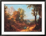 Mittag, 1829 Poster von Johann Martin Von Rohden