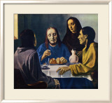 Les Disciples d'Emmaus Kunstdrucke von Han Van Meegeren