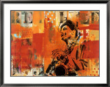 Jazz II Prints by Thierry Vieux