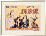 Quinquina des princes Estampe encadrée par Marcellin Auzolle