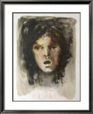 Visage I Reproduction encadrée édition limitée par Leonor Fini