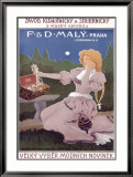 F&D Maly Lámina giclée enmarcada