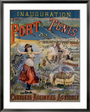 Inauguration du Port de Tunis Lámina giclée enmarcada por Th. Oued Inauguration du Port de Tunis Lámina giclée enmarcada por Th. Oued