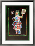 Exposition philatelique Innrammet trykk – spesialversjon av Roger Bezombes