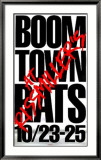 Boomtown Rats Posters