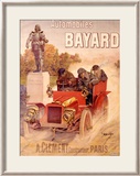 Autos Bayard Framed Giclee Print by Hugo D'Alesi