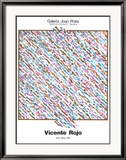 Galeria Joan Prats 1987 Limited Edition Framed Print by Vicente Rojo