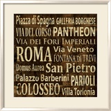 Roma Poster by Luke Wilson