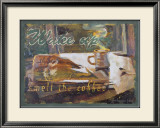 Wake Up and Smell the Coffee Poster von Lorraine Vail