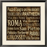 Roma Prints by Luke Wilson
