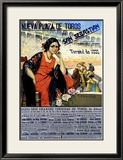 Neuva Plaza de Toros, San Sebastian Framed Giclee Print by Carlos Ruano-Llopis