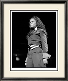 Janet Jackson Lámina enmarcada de edición limitada por Mike Ruiz