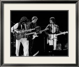 Page, Clapton & Beck Inramat tryck i begränsad utgåva av Mike Ruiz