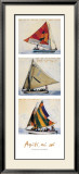 Ayiti, Me Wi , Ile de la Tortue, Trois Bateaux Posters by Titouan Lamazou