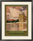 Chemin de Fer du Midi, Font-Romeu, c.1920's Framed Giclee Print by George Roux