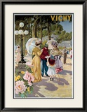 Vichy Estampe encadrée par Tanconville 
