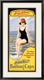 Faultless Bathing Caps Lámina giclée enmarcada por William Haskell Coffin