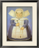 Mère supérieure Posters par Fernando Botero
