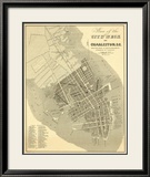 Charleston, South Carolina, c.1844 Framed Giclee Print by William Keenan