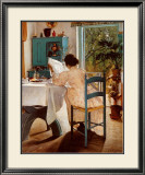 At Breakfast Prints by Lauritz Ring